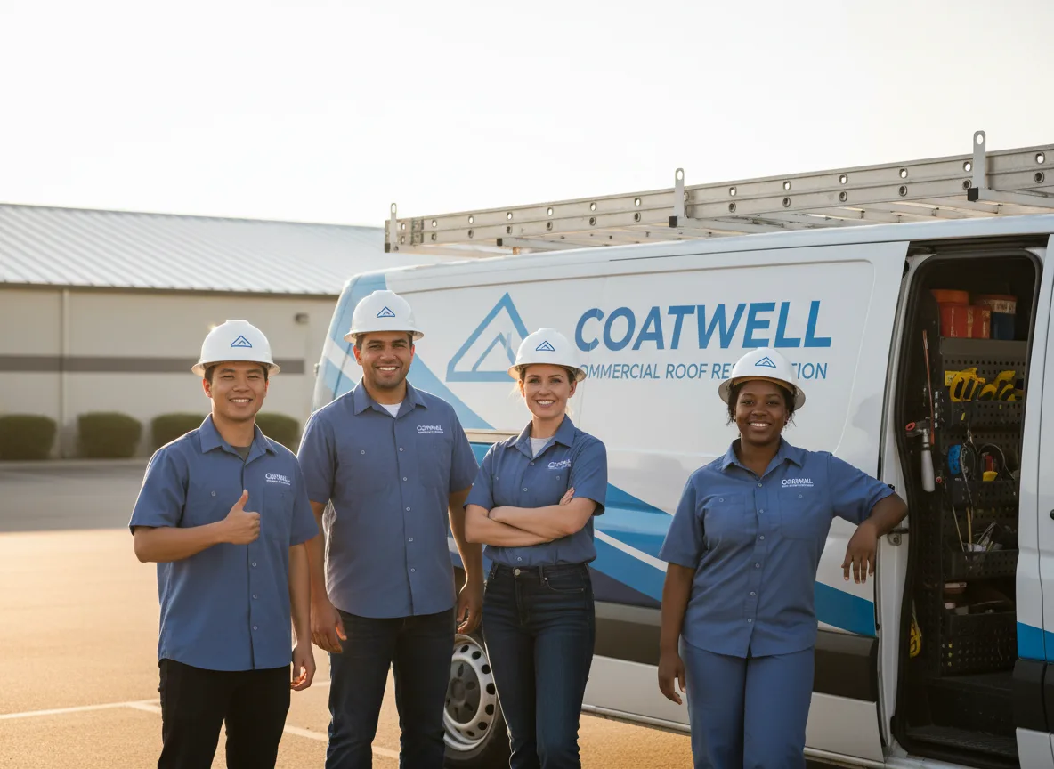 Commercial roof coating company in Camden, MO